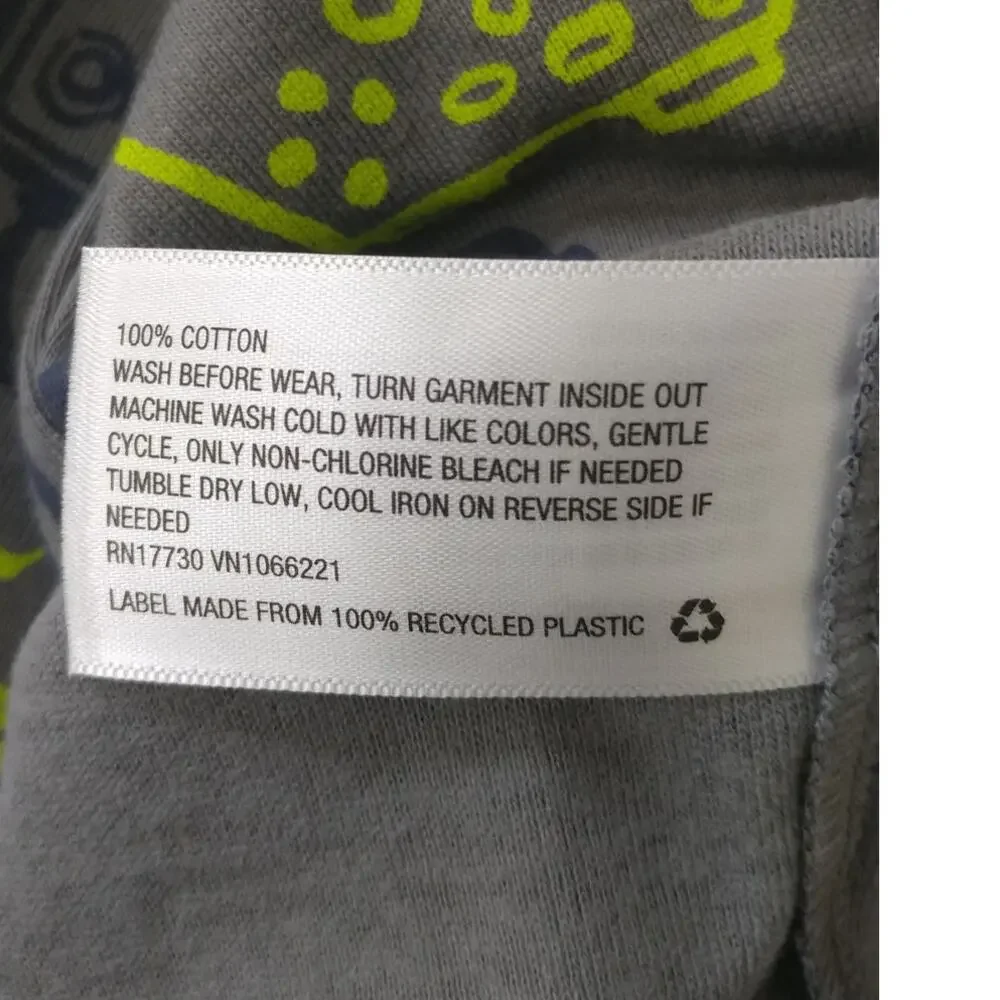 Cat & Jack Gamer Themed Pajama Top Size 10